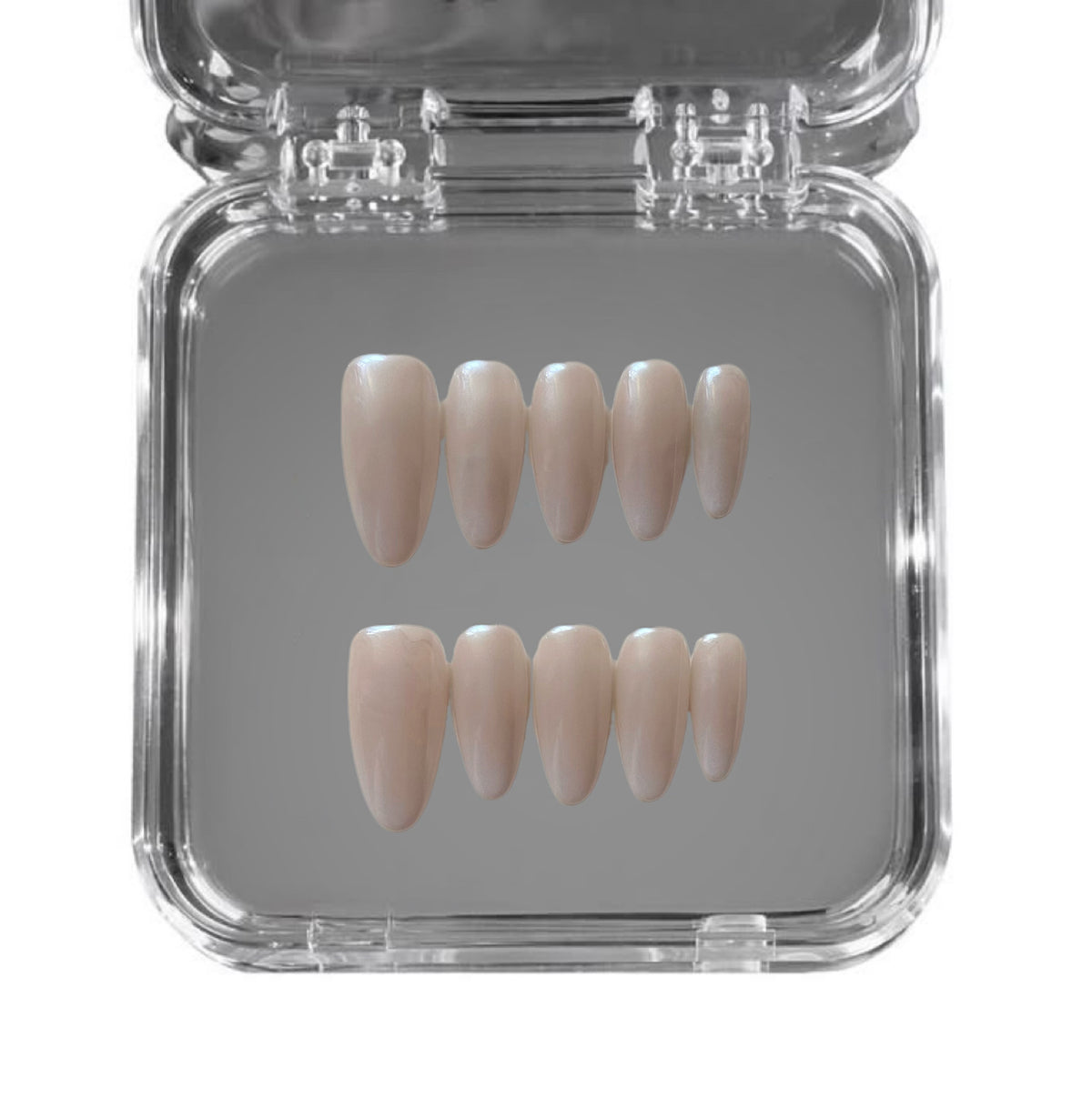 Nacre Shine Ombré Nails